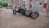 Fässer voller Whisky bei Jameson Midleton