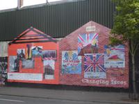 Mural paintings in Belfast