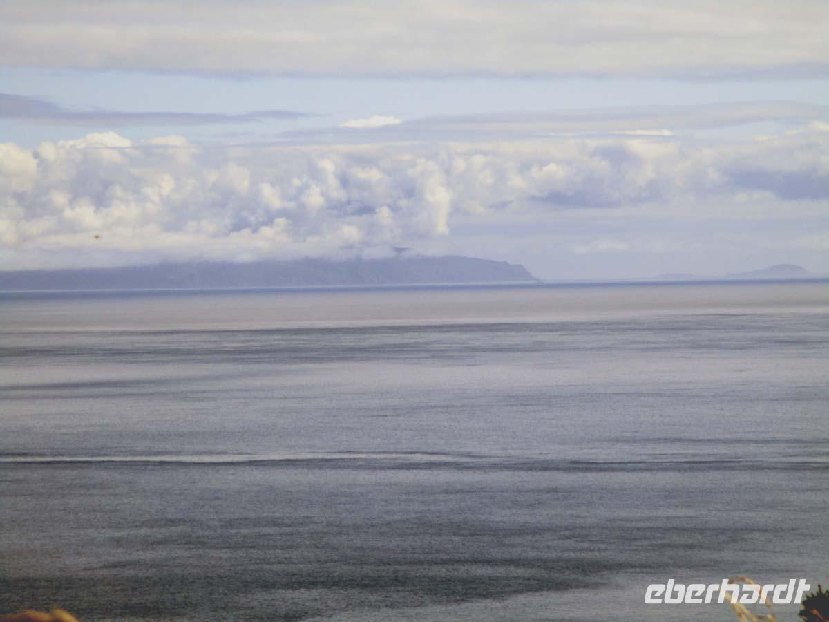  Blick von Irland auf die Mull of Kintyre in Schottland