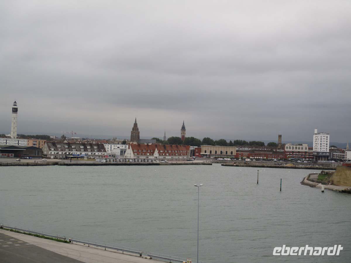 Blick auf Calais