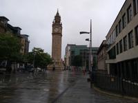 Uhrenturm (Schiefer Turm von .../ Albert Clock) in Belfast - Nordirland