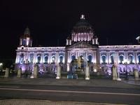Belfast - City Hall by night