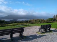Blick auf die Macgillycuddy´s Reeks mit Irlands höchstem Berg