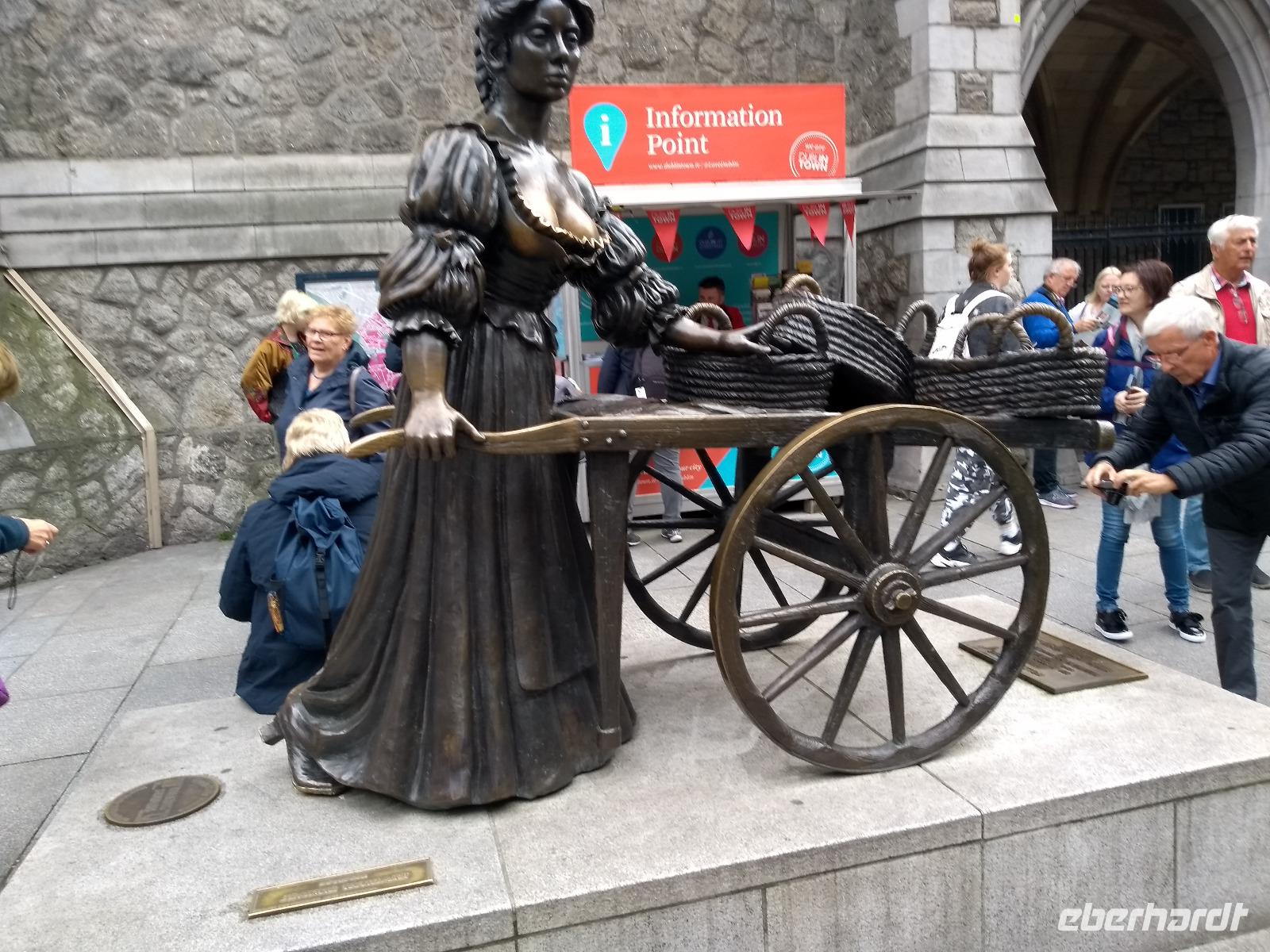 Stadtrundfahrt in Dublin (Molly Malone Statue)