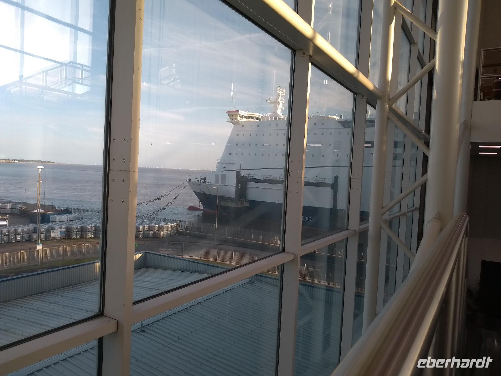 Unsere Fähre von Hull nach Rotterdam