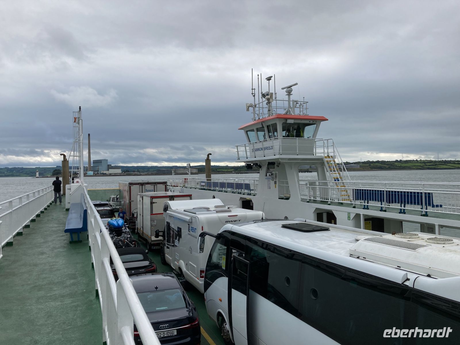 9. Tag – Fahrt mit der Fähre über den Shannon