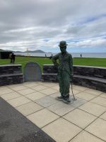 10. Tag – Ring of Kerry – Waterville – Statue von Charlie Chaplin