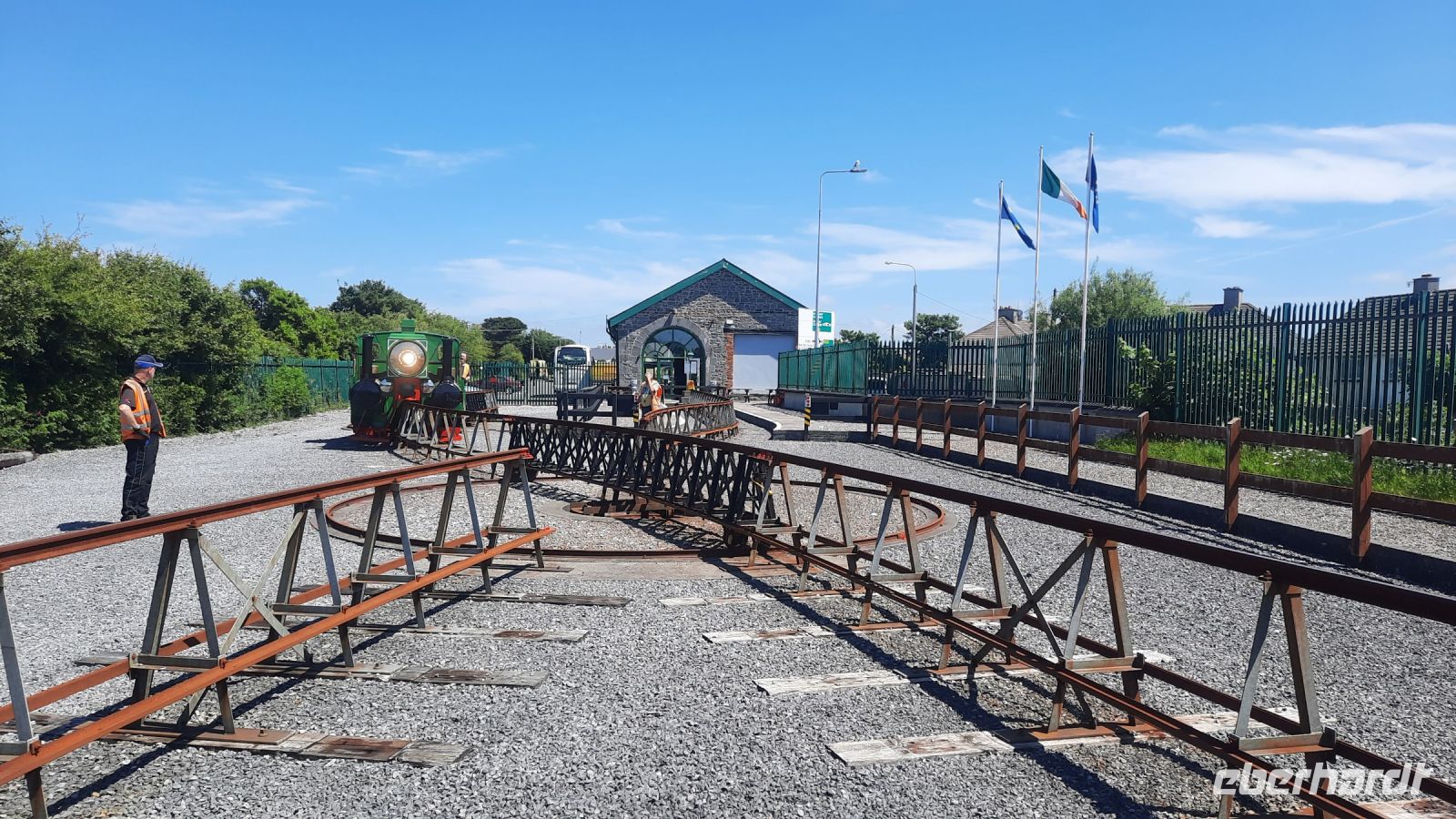 195 – Irland, Lartigue Einschienenbahn