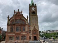 2. Tag – Stadtrundgang in Derry – Guild Hall (Zunfthalle)