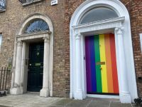 1. Tag – Stadtrundgang durch Dublin – Doors of Dublin am Merrion Square