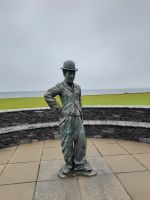 Statue von Charlie Chaplin in Waterville
