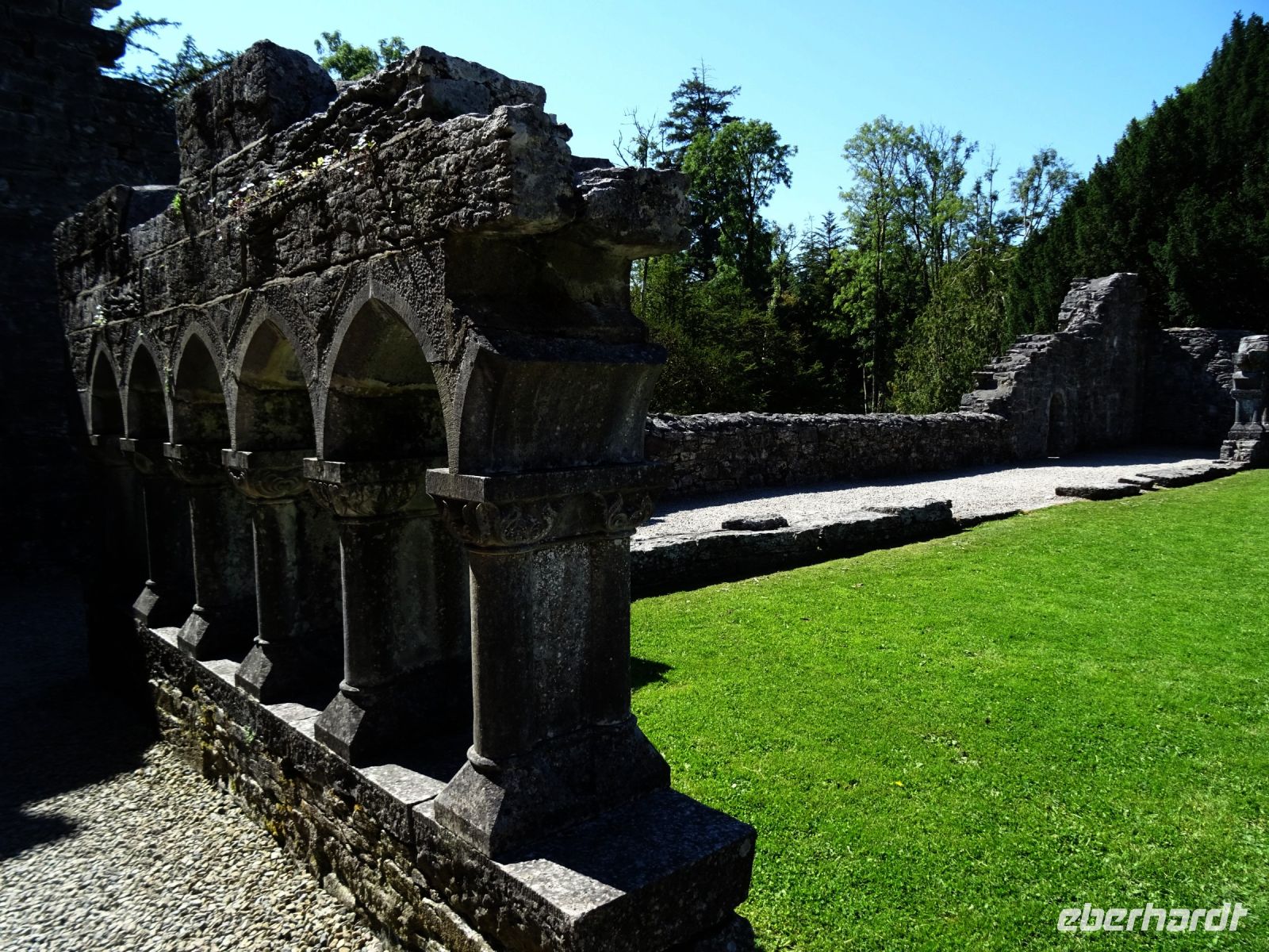  Reste des Kreuzganges