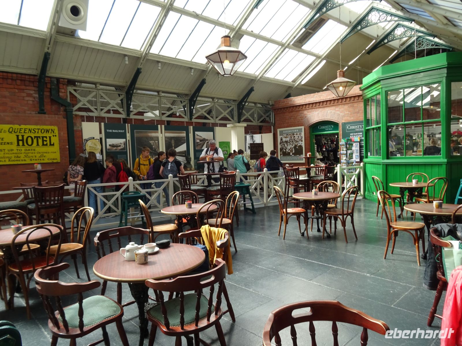 Übersee- Ausreisebahnhof in Cobh