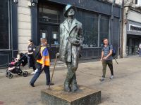 Mr. Bloom auf seinem Spaziergang