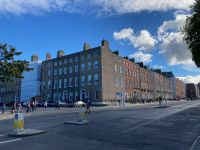 1. Tag – Stadtrundfahrt in Dublin – Merrion Square – Georgianische Stadthäuser