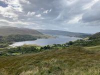 3. Tag – Fotostopp oberhalb des Poisoned Glen