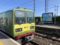 13. Reisetag – DART-Zug von Greystones nach Dublin
