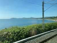 13. Reisetag – DART-Zug von Greystones nach Dublin
