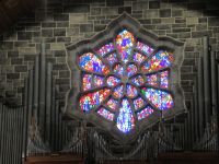   Rosette in der  Kathedrale