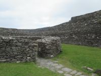 das Innere des Steinforts