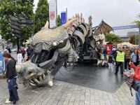 7. Reisetag – Von Leenane nach Gort – Aufenthalt in Galway – Furchterregender Drache