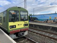 13. Reisetag – Rückkehr nach Dublin – Zugfahrt von Greystones nach Dublin – Bahnhof von Greystones