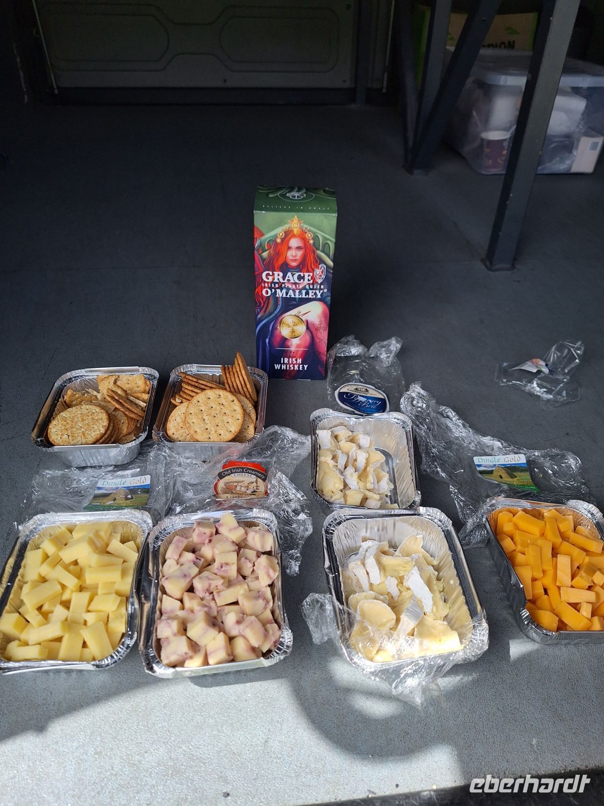 Käse und Whiskey Verkostung