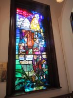  Glasfenster im Belfaster Rathaus