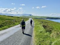 5. Reisetag – Wanderung auf der Halbinsel Mullaghmore – Classiebawn Castle vor dem Ben Bulben