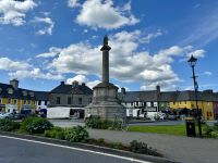 5. Reisetag – Aufenthalt in Westport – Hauptplatz „The Octagon“