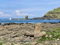 4. Reisetag – Ausflug nach Nordirland – Am Giant’s Causeway – Schuh von Finn MacCool