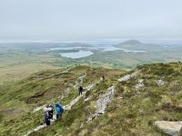 7. Reisetag – Wanderung im Connemara-Nationalpark – Aufstieg auf den Diamond Hill