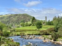 12. Reisetag – Besuch in Glendalough – Klosterruine mit St Kevin’s Kitchen und Rundturm