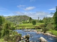 12. Reisetag – Besuch in Glendalough – Klosterruine mit St Kevin’s Kitchen und Rundturm