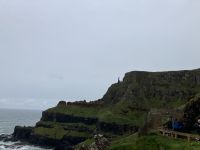 Irland,  am Giant´s Causeway
