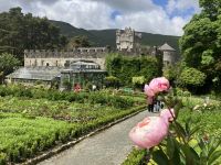 Irland, Glenveagh Castle - und endlich mit Sonne