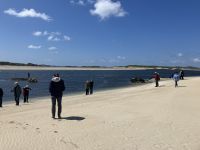 Irland, Eberhardt Travel am Strand Bunbeg