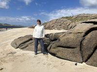 Irland, Bunbeg Strand & RLin Sabine