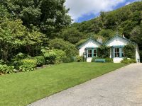 Irland, Kylemore Abbey, Gartenanlage