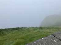 Irland, Cliffs of Moher im Nebel