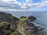 Wanderweg am Giant's Causeway