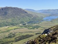 7. Tag – Erkundungen in Connemara – Wanderung im Nationalpark auf den Diamond Hill – Aussicht auf die Kylemore Abbey