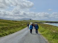 5. Tag – Letterkenny bis Leenaun – Wanderung um die Halbinsel Mullaghmore – Classiebawn Castle vor dem Ben Bulben
