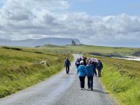 5. Tag – Letterkenny bis Leenaun – Wanderung um die Halbinsel Mullaghmore – Classiebawn Castle vor dem Ben Bulben