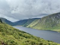 3. Tag – Im schönen County Donegal – Wandern im Glenveagh-Nationalpark – Blick über den Lough Veagh zum Ende des Tals