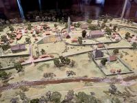 12. Tag – Tag in den Wicklow Mountains – Modell der Klostersiedlung Glendalough