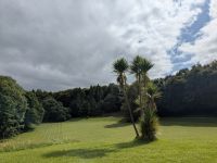 Grünflächen vor dem Belleek Castle Hotel 