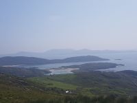Derrynane Beach vom Coomakista Viewpoint 