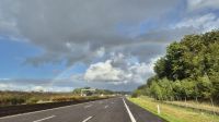 Regenbogen auf der Heimfahrt