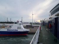 im Hafen von Rotterdam